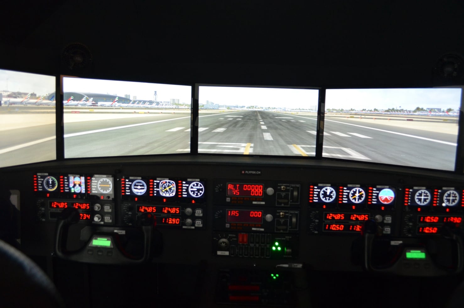 FLYFSX - Flugsimulator - Flight Simulator -  Rüchligweg 55 - 4125 Riehen - Basel - Baden - Aarau - Zürich - Schweiz - Lörrach - Freiburg - Deutschland. 